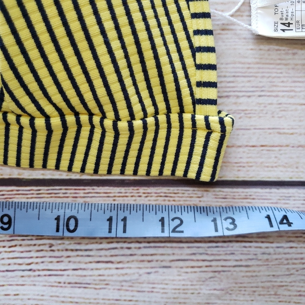 Seafolly Swim Go Overboard Lime Light Triangle Top - Picture 7 of 11
